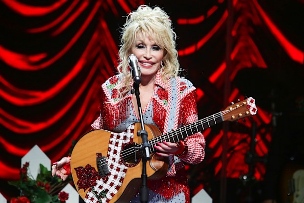 Dolly Parton performs at Austin City Limits Live during Blockchain Creative Labs' Dollyverse event during the South by Southwest Music Festival on March 18, 2022, in Austin, Texas. 
