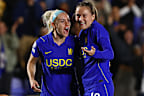 Ellie Carpenter and Wieke Kaptein.
