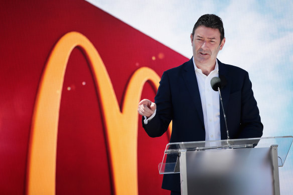 McDonald’s former chief executive Stephen Easterbrook has been penalised for misleading investors.