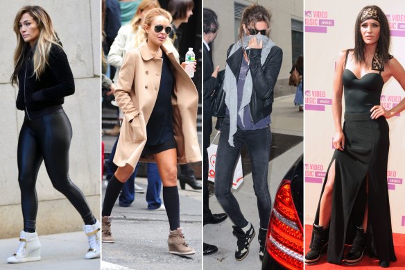 Jennifer lopez wedge sneakers clearance