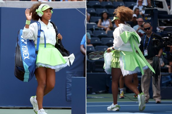 Naomi Osaka s US Open outfit a hit with fans of fashion and tennis