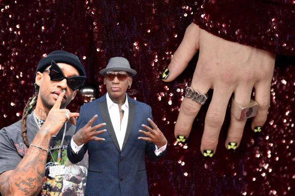 Male top nail polish