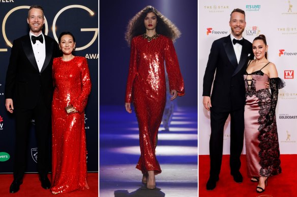 Logies red sale carpet fashion