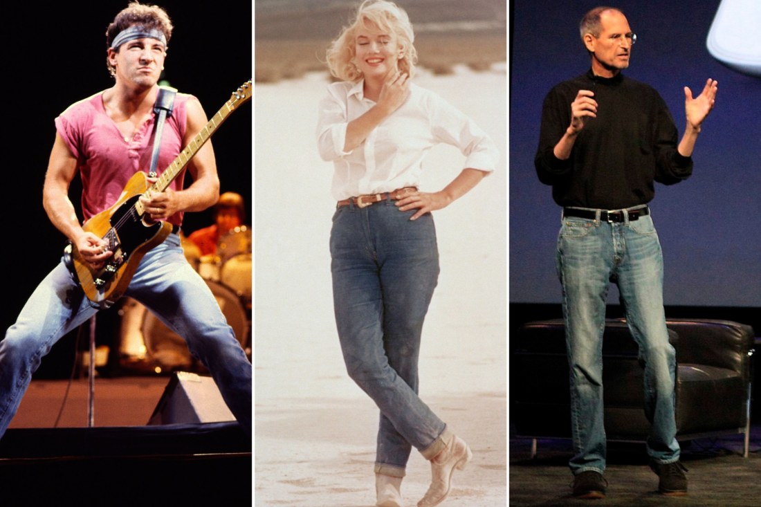 Bruce springsteen levis 501 hot sale