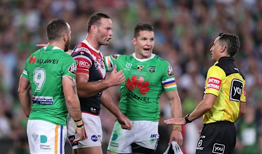 Controversy mars the grand final.