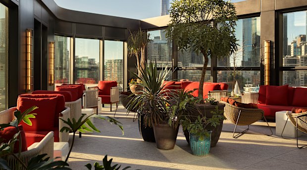 The Terrace Lounge balcony.