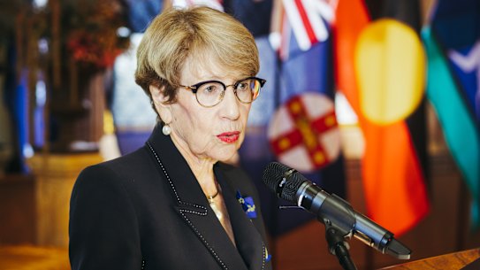 NSW Governor Margaret Beazley.