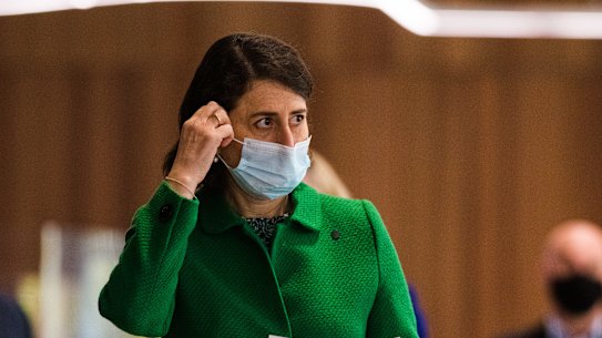 Daily Health briefing Premier Gladys Berejiklian on Friday