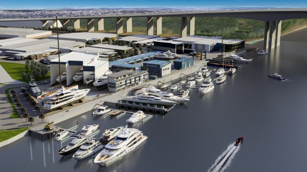 $200m for Brisbane marina to create super shipyard in superyacht boom