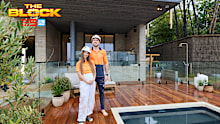 Lisa and Rosco’s Outdoor Terrace and Pool week 10 room reveals The Block 2026