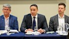 From left: Delta managing director James Croser, chairman Nader El Sayed, and non-executive director Josh Thurlow.