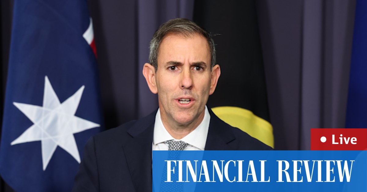 The Treasurer stands by budget forecasts amid warning of ‘unrealistic’ assumptions; acting ANU boss grilled on delay to adopt antisemitism definition. Follow live updates.