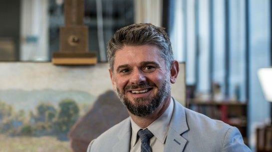 Nick Mitzevich at the National Gallery of Australia.