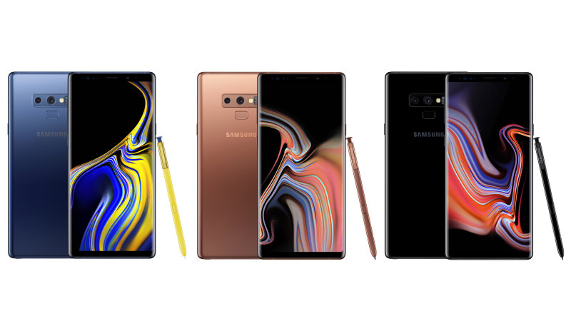 galaxy s9 note specs