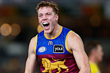 Logan Morris has re-signed with Brisbane.