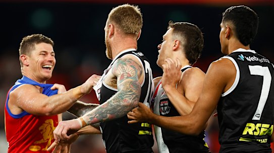 Dayne Zorko doesn’t mind making his presence felt on the footy field.