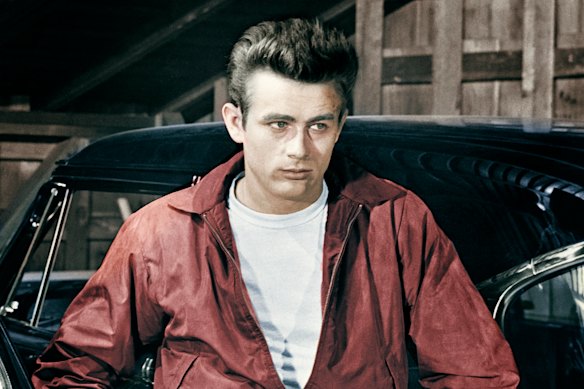 James Dean in Rebel Without a Cause.