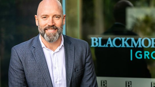 Blackmores chief executive Alastair Symington. 