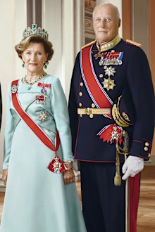 king and queen of norway