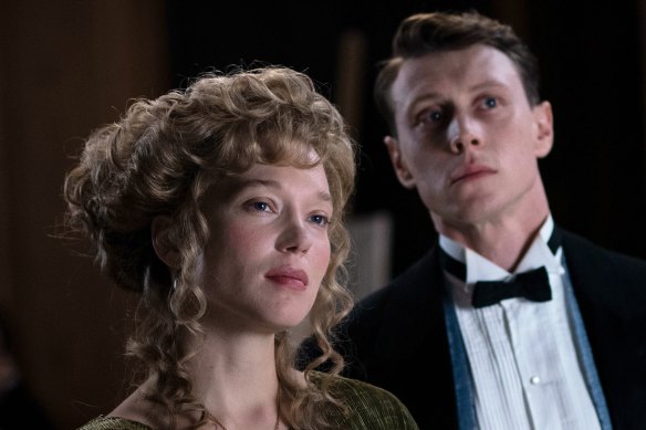 Léa Seydoux and George MacKay play multiple versions of the same characters in The Beast.