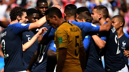 Australia first to fall to VAR in brave loss to France