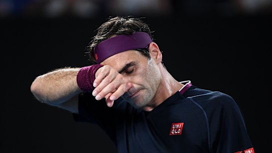 Roger Federer underwent knee surgery on Wednesday.