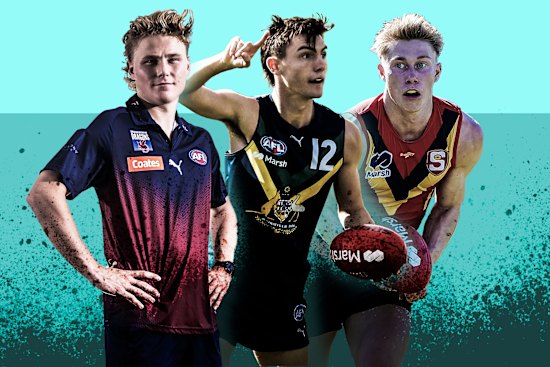 Levi Ashcroft, Jagga Smith and Sid Draper are No.1 draft contenders.