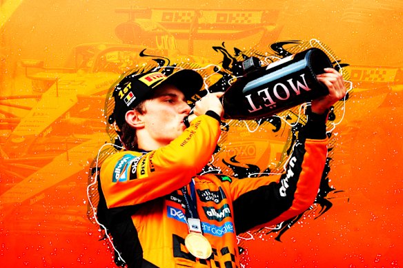 McLaren driver Oscar Piastri.