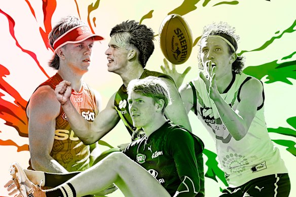 Zeke Uwland, Daniel Annable, Harry Dean e Willem Duursma estarão entre as propriedades mais quentes do draft nacional da AFL deste ano.