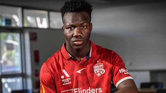 Gun youngster Nestory Irankunda.