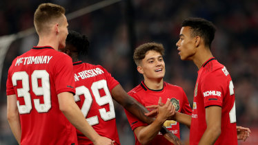Manchester United S Marcus Rashford Mason Greenwood Star In Leeds Victory