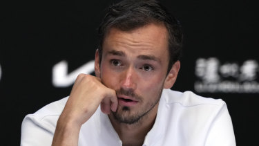 Daniil Medvedev and Russia won’t take part in the Davis Cup.