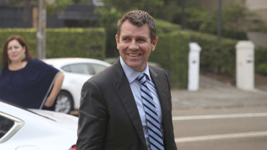 Former NSW premier Mike Baird would have to give up a lucrative position at NAB to enter federal politics.
