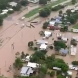 The town of Giru in Queensland’s Burdekin region experienced significant flooding.