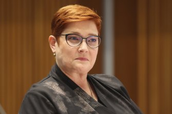 Minister for Foreign Affairs Marise Payne.