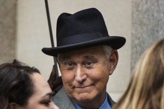 Roger Stone is a longtime Republican provocateur.