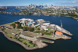 Cockatoo Island is one of the sites that belong to the Sydney Harbour Federation Trust.