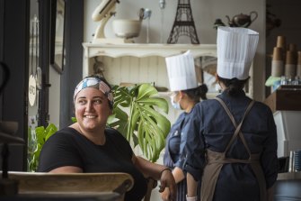 Mariana Chedid, owner of Brulee Bakery, which was established during the pandemic.
