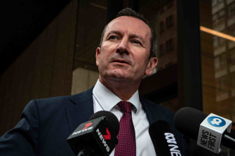 WA Premier Mark McGowan.