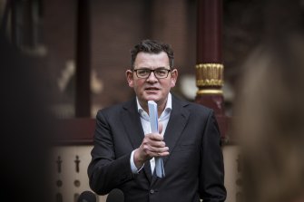 Victorian Premier Daniel Andrews.  