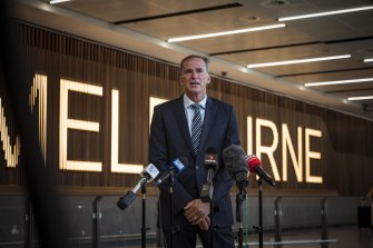 Melbourne Airport CEO Lyell Strambi announces plans to build a new runway at Melbourne Airport.