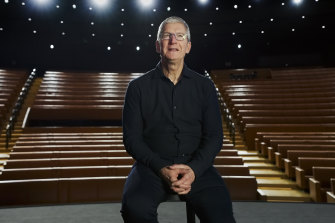 Apple chief Tim Cook expects revenue to accelerate in September despite “pockets of softness”.