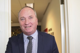 Nationals MP Barnaby Joyce.