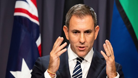 Treasurer Jim Chalmers says new projections show the Coalition’s own superannuation changes will affect 30 per cent of people.