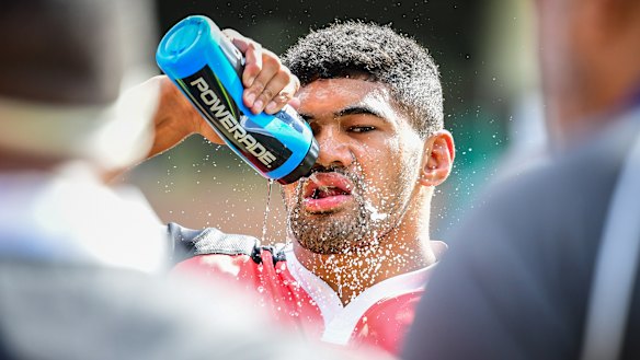 Bolter: Wallabies hooker Jordan Uelese could be a surprise starter against Fiji.