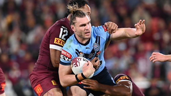 Angus Crichton can’t wait to lock horns with Felise Kaufusi again next Wednesday.