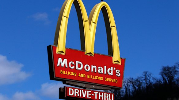 McDonald's is performing strongly in Australia despite consumers' shift to healthy foods.