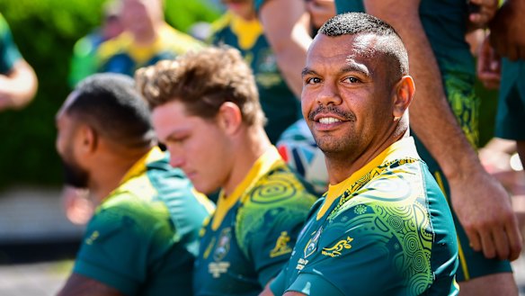 Beale at the 2019 Rugby World Cup in Japan. 