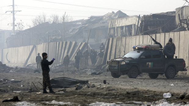 The Taliban used a suicide bomber to attack Kabul on January 15.