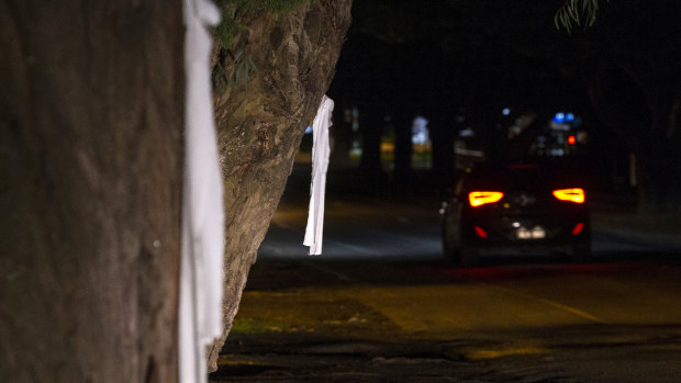 White ribbons adorn much of Cowes after the death of much-loved mum Samantha Fraser.